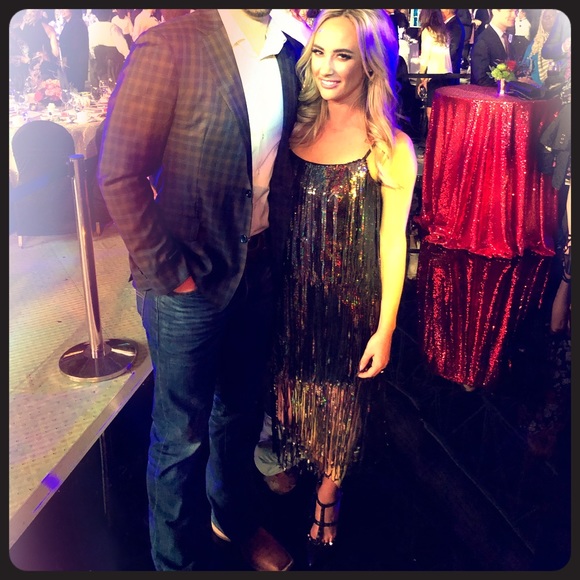 Dress The Population Fringe Dress 2025